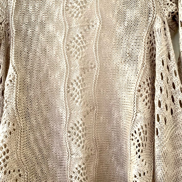 Bell Dini Stone Viscose long Cardi Sweater Shawl Small - Picture 2 of 5